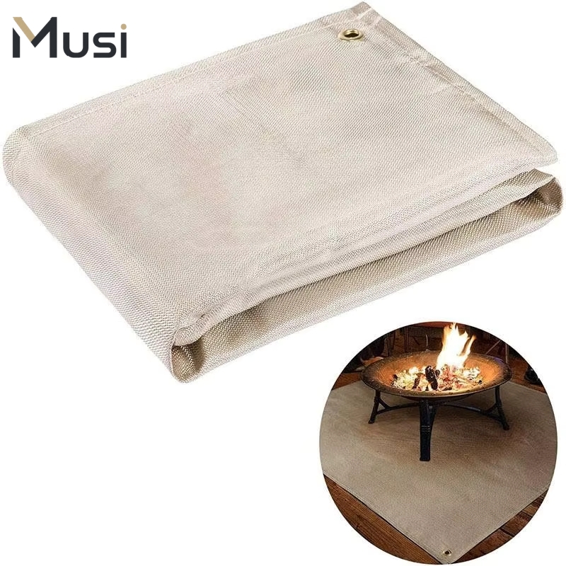 Camping Cooking Mat - BBQ Grill Mat Fireproof Insulation Pad