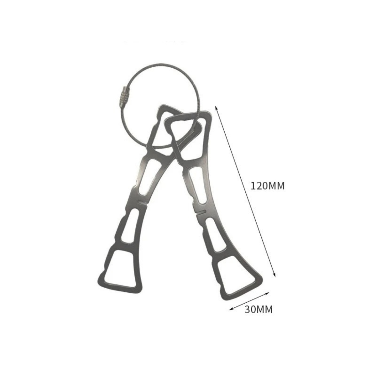 Camping Cooking Mat - Stainless steel cross steaming rack cooking