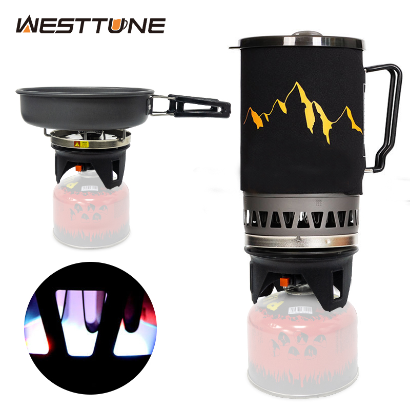 Camping Cooking Unit - WESTTUNE Outdoor Cooking System Camping Propane