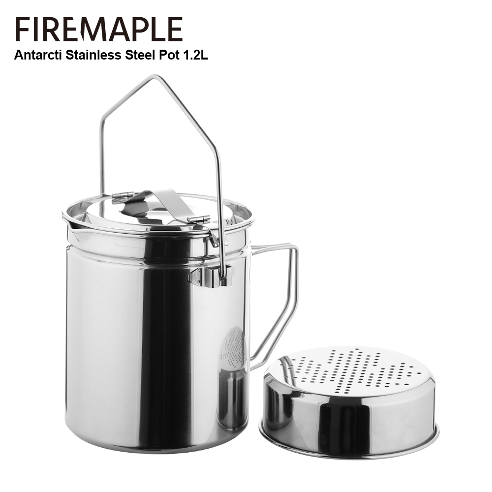 Camping Cooking Unit - Fire-Maple 1.2L Stainless Steel Steamer Pot