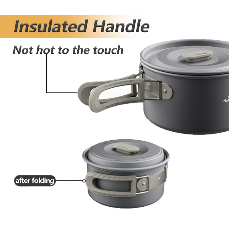 Naturehike Camping Cookware Ki - Quechua Camping Cooking Set recension och pris