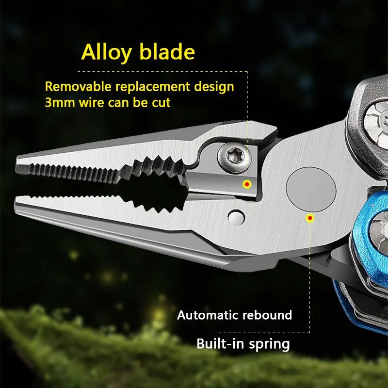 Outdoor Portable Folding Plier - Camping Cooking Utensils recension och pris