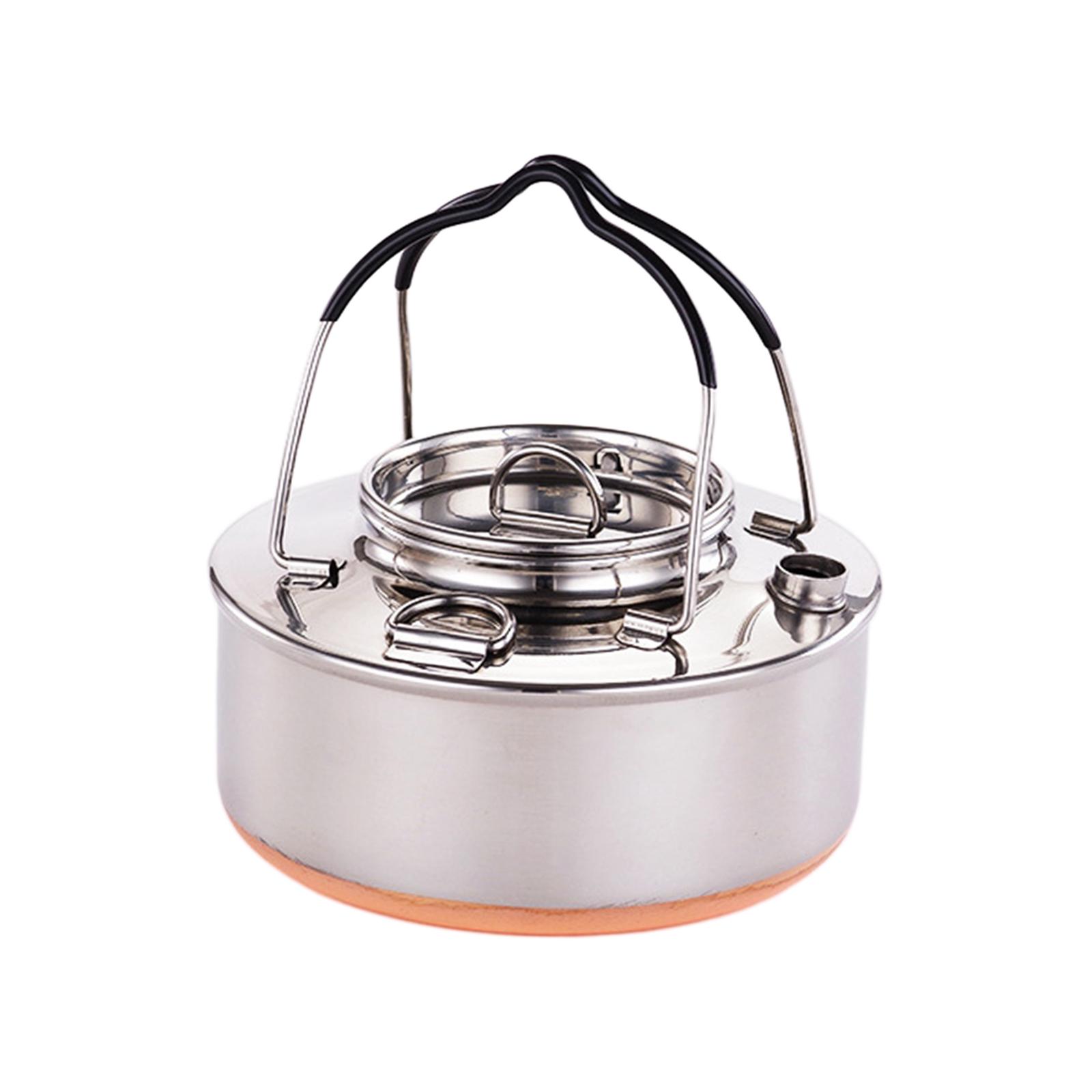 Portable Kettle for Cooking Li - Camping Lightweight Cooking Pot recension och pris