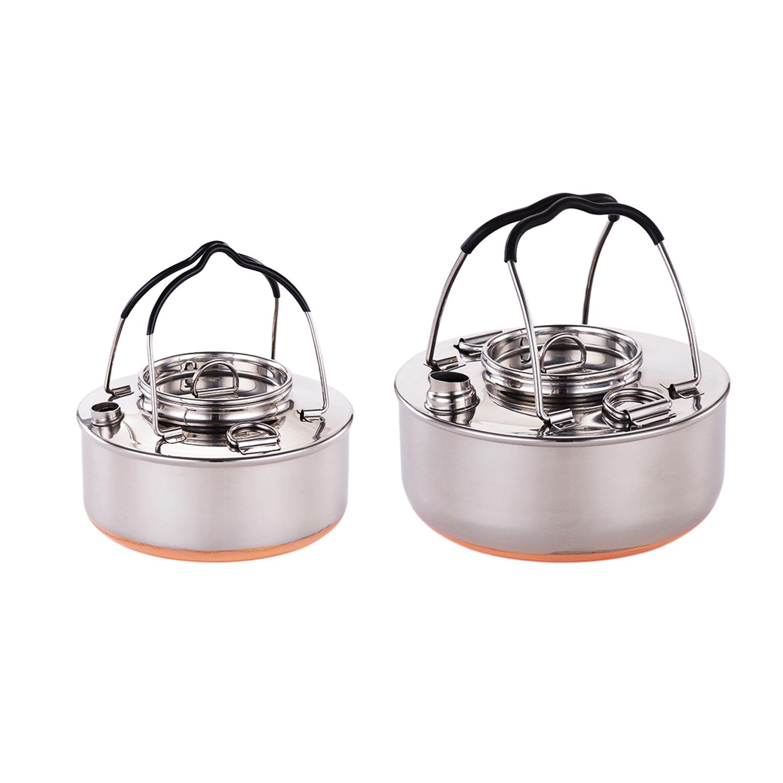 Portable Kettle for Cooking Li - Camping Lightweight Cooking Pot recension och pris