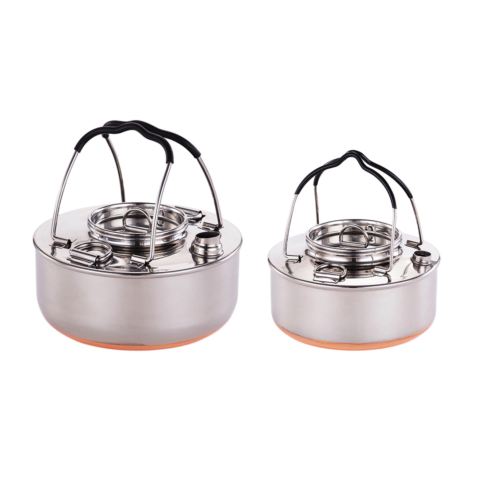 Portable Kettle for Cooking Li - Camping Lightweight Cooking Pot recension och pris