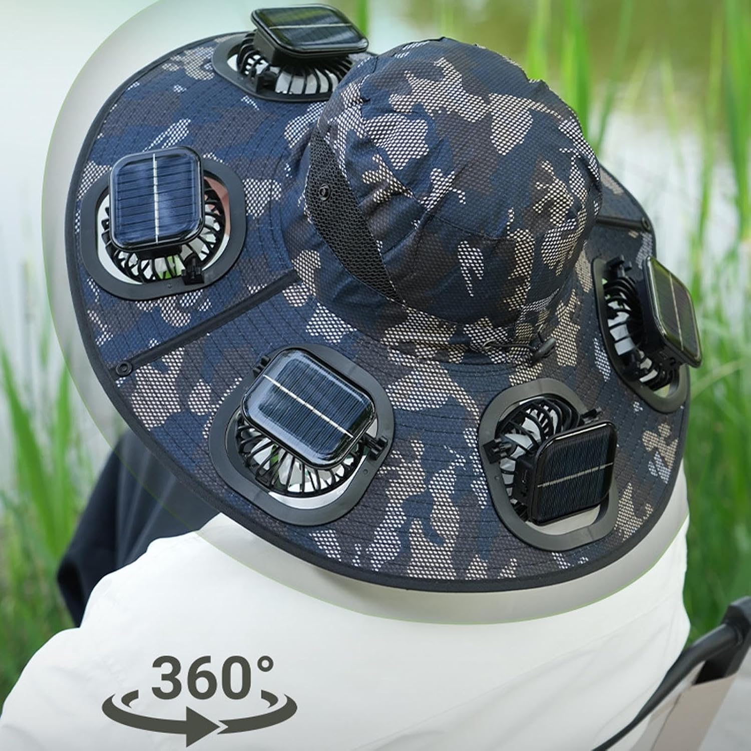 2026 Hot Summer 6 Fans Visor C - Camping Cooking Fish recension och pris