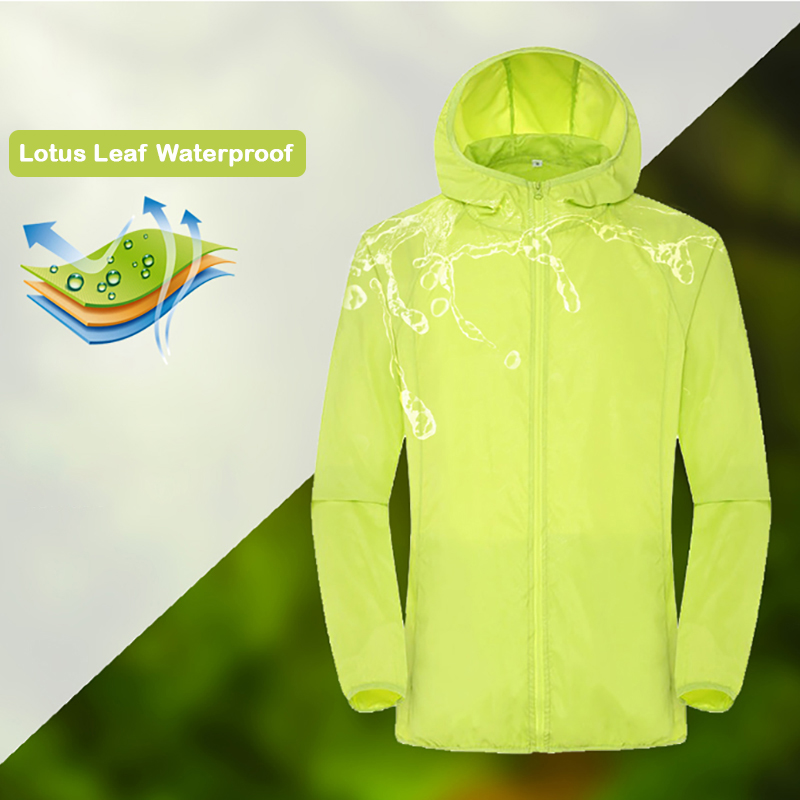 Camping Rain Jacket Men Women  - Camping Cooking Windbreak recension och pris