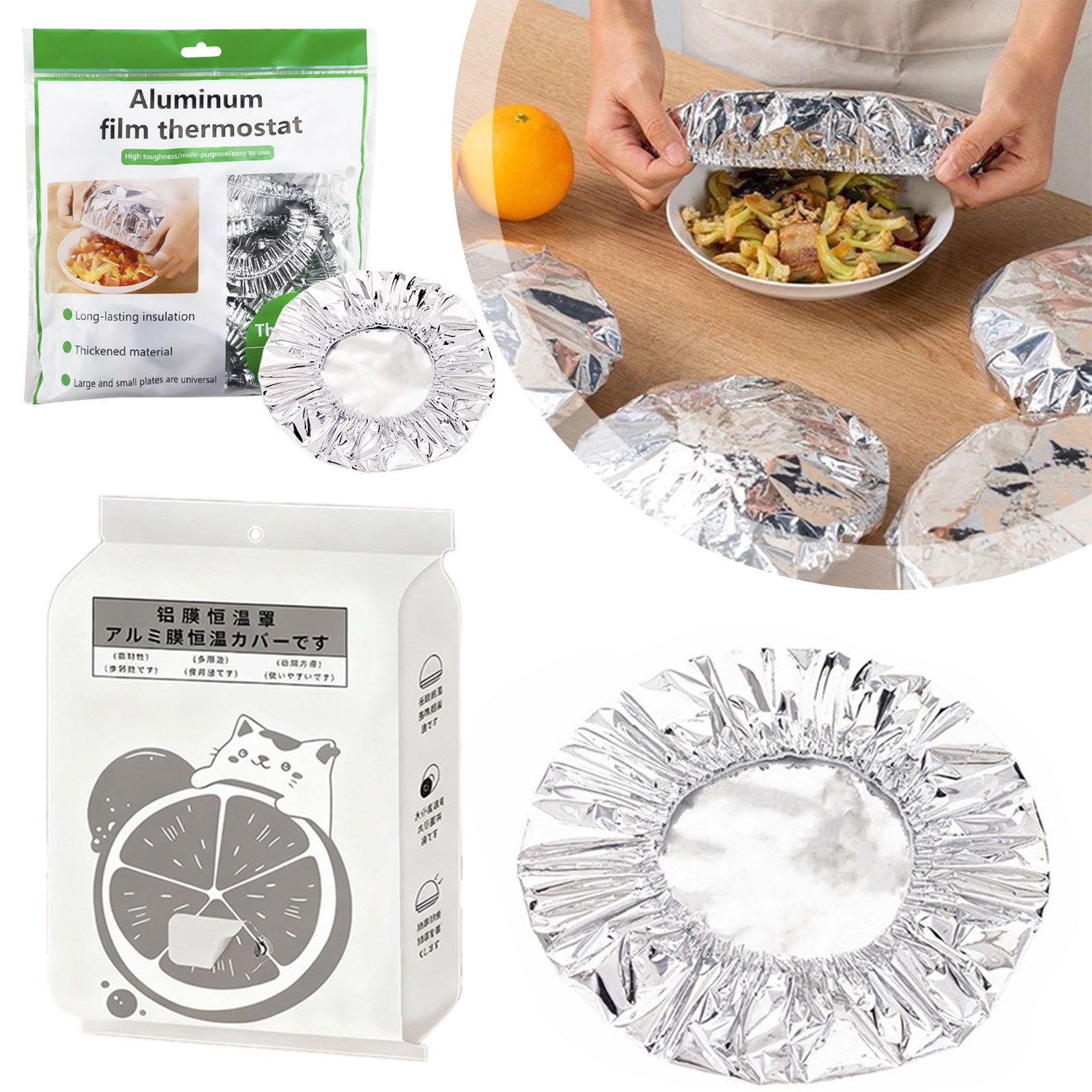 Food Insulation Cover,Aluminum - Camping Cooking And Eating recension och pris