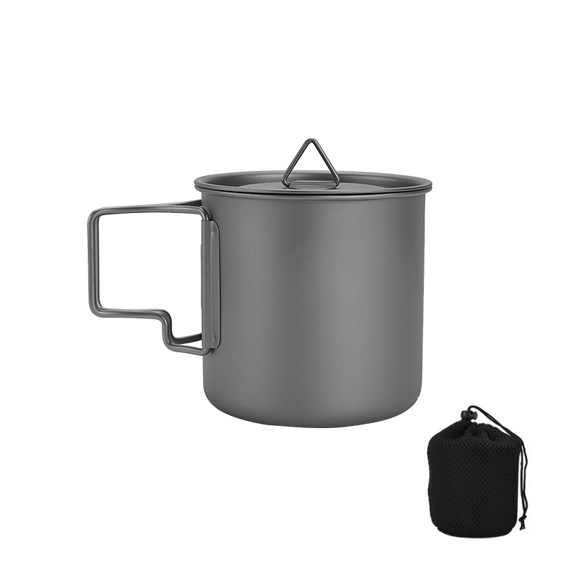 Titanium Camping Mug with Fold - Camping Cooking And Eating recension och pris