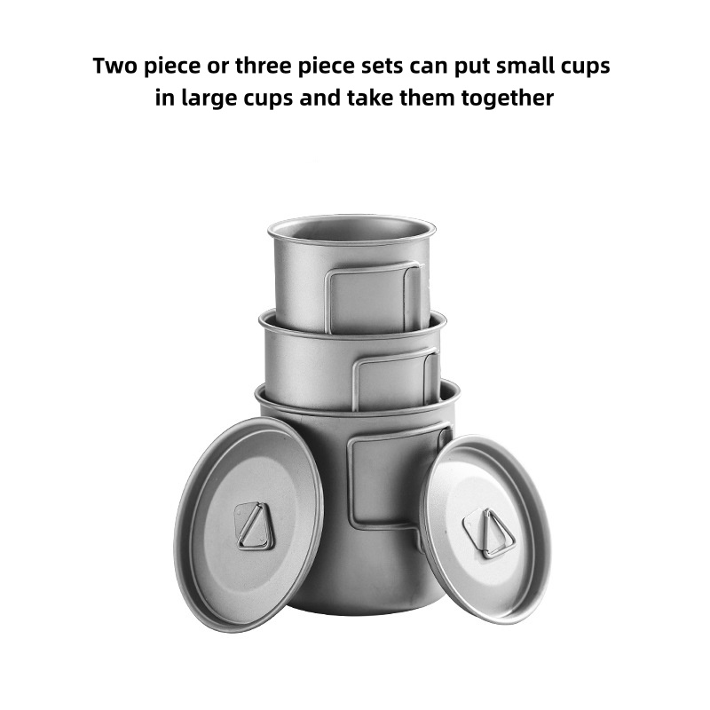 Titanium Camping Mug with Fold - Camping Cooking And Eating recension och pris