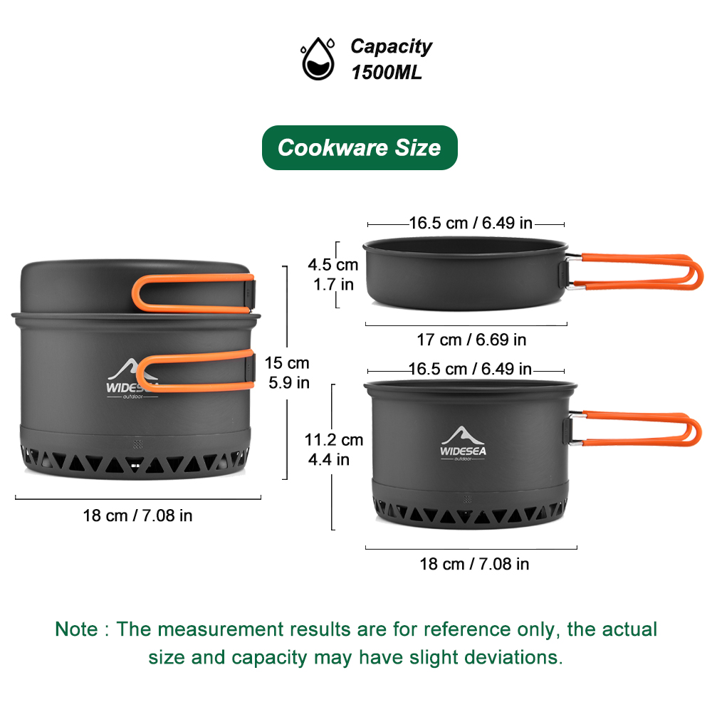 Camping Tableware Outdoor Cook - Camping Cooking Utensils recension och pris