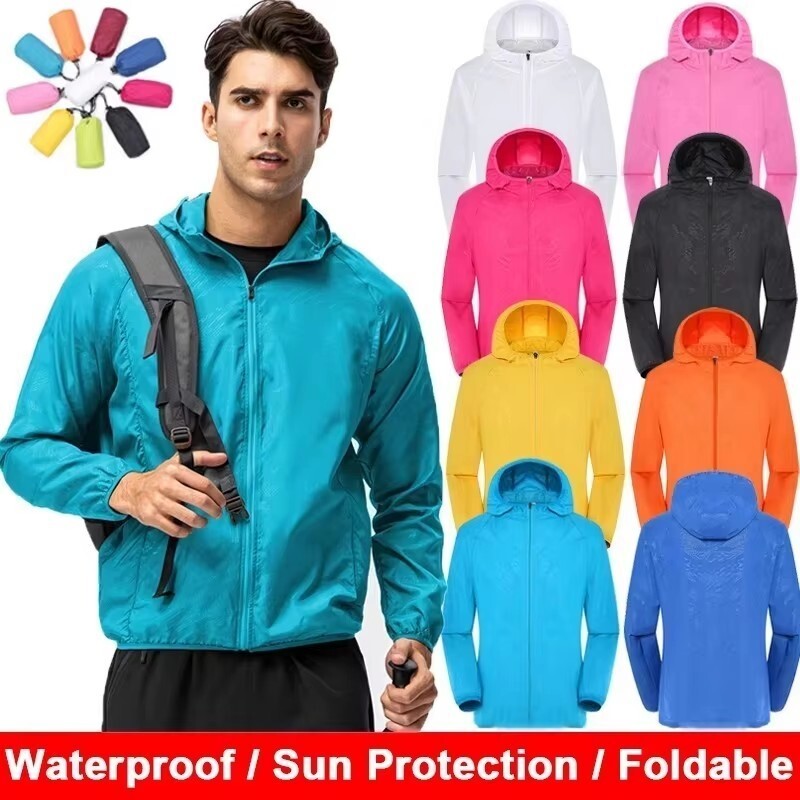 Men Women Waterproof Jacket Wi - Camping Cooking Windbreak recension och pris
