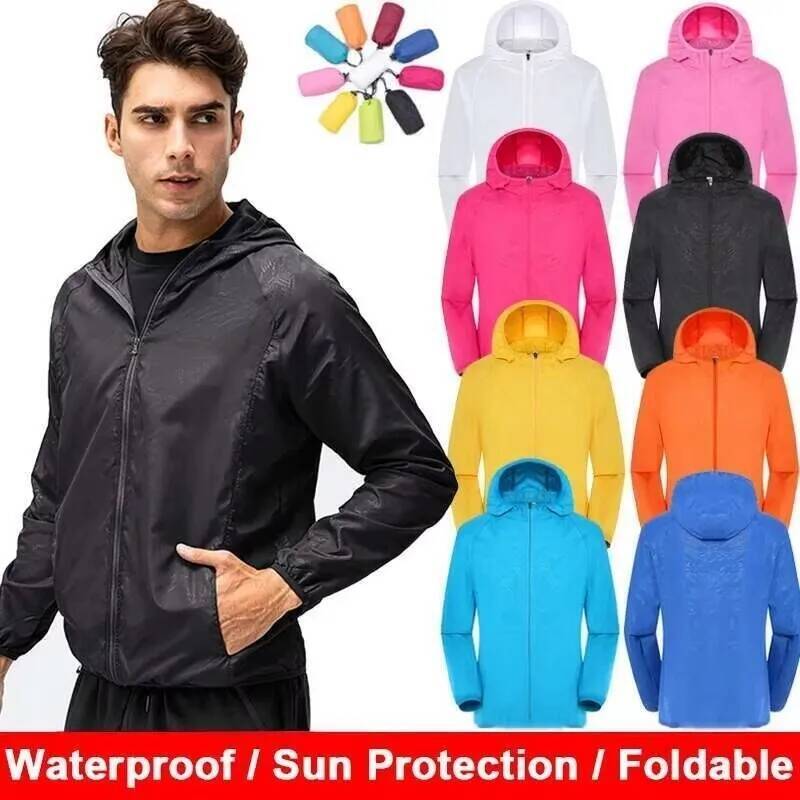 Men Women Waterproof Jacket Wi - Camping Cooking Windbreak recension och pris