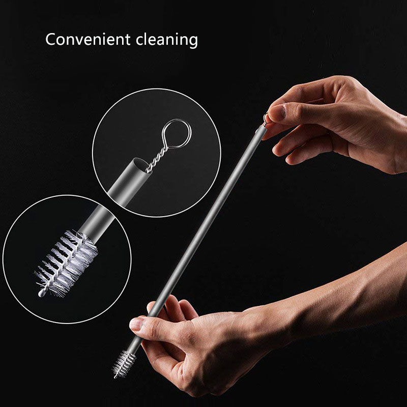 Pure Titanium Straw Reusable M - Camping Cooking Utensils recension och pris