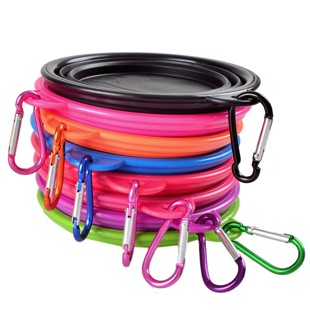 Collapsible Pet Silicone Dog F - Camping Cooking And Eating recension och pris