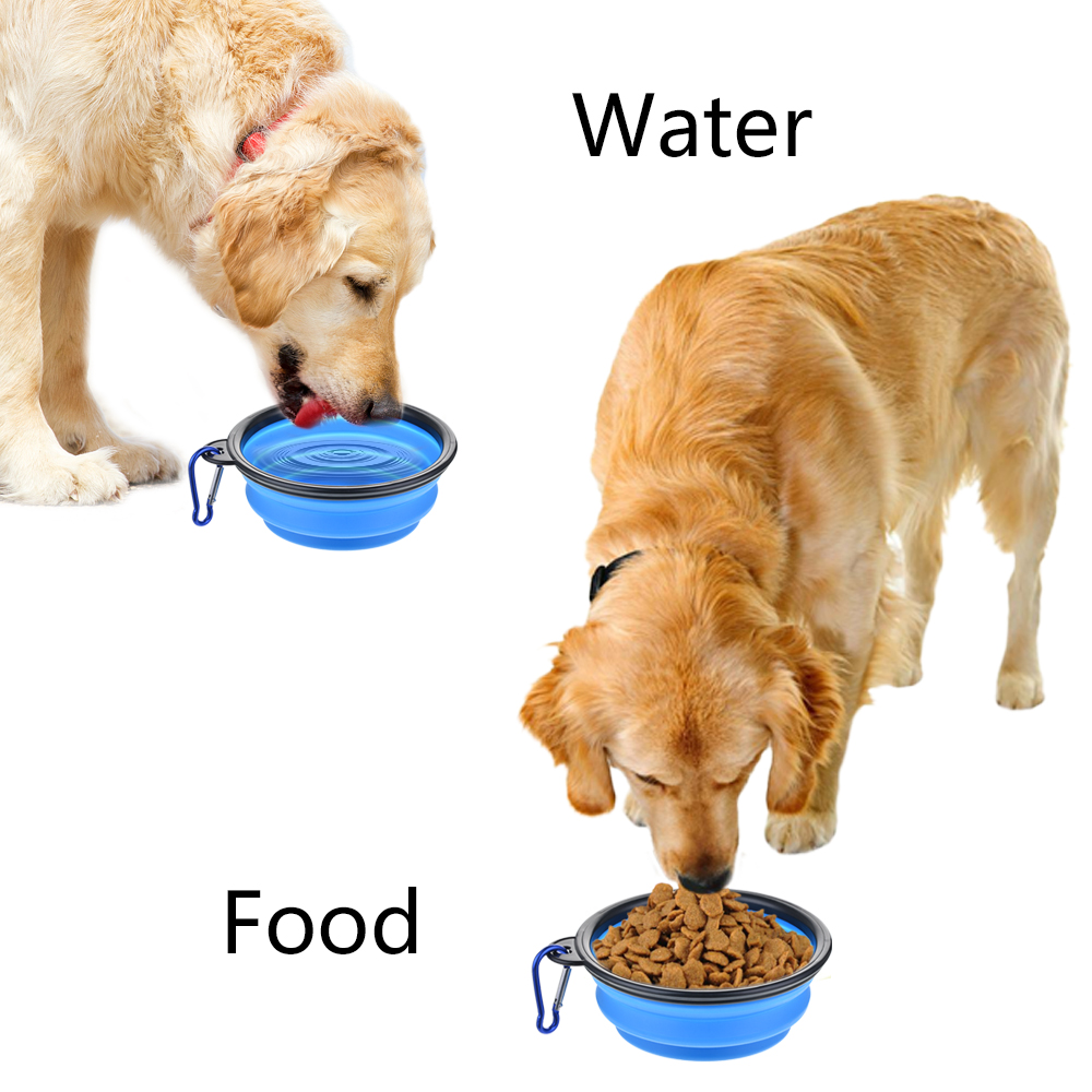 Collapsible Pet Silicone Dog F - Camping Cooking And Eating recension och pris