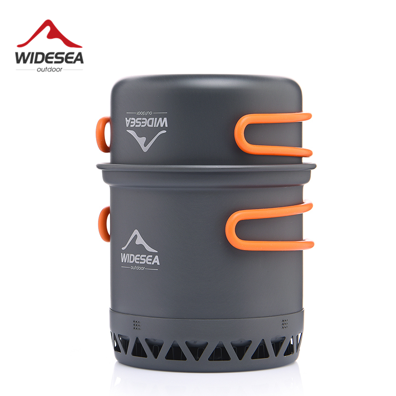 Widesea Camping Pot 1.3L 2.3L  - Quechua Camping Cooking Set recension och pris
