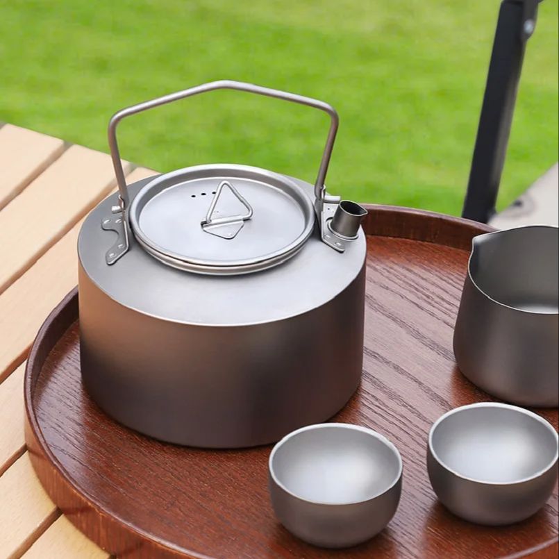Camping Titanium Water Kettle  - Camping Cooking Cup recension och pris