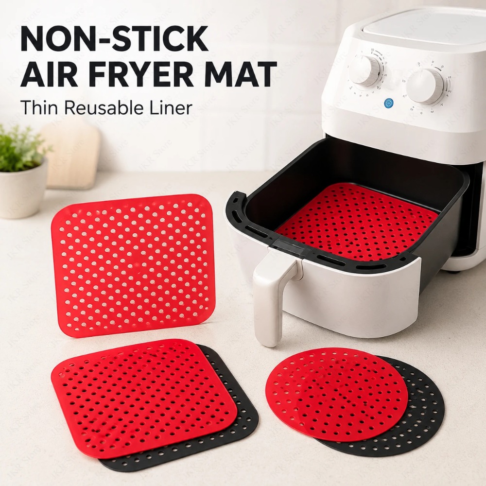 Non Stick Silicone Air Fryer L - Camping Cooking Mat recension och pris