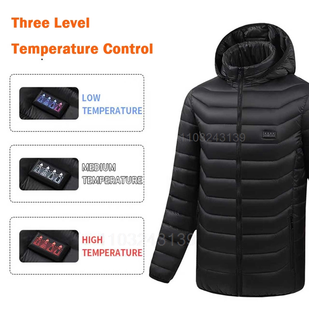 31 Areas Heated Jackets  Men's - Camping Cooking Windbreak recension och pris