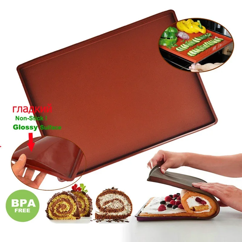 Silicone Baking Mat Cake Roll  - Camping Cooking Mat recension och pris