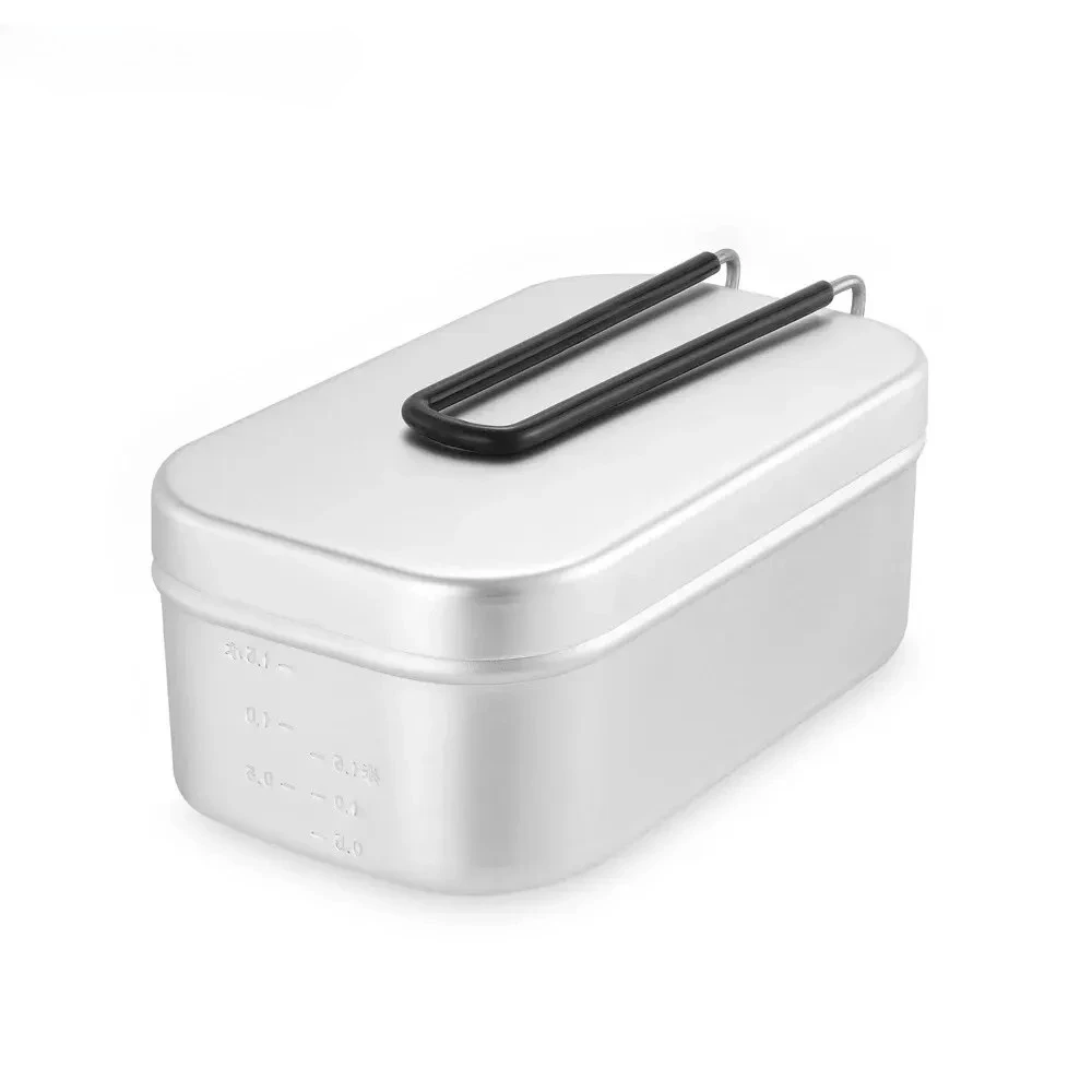 800/1400ML Aluminum Lunch Boxe - Camping Cooking And Eating recension och pris