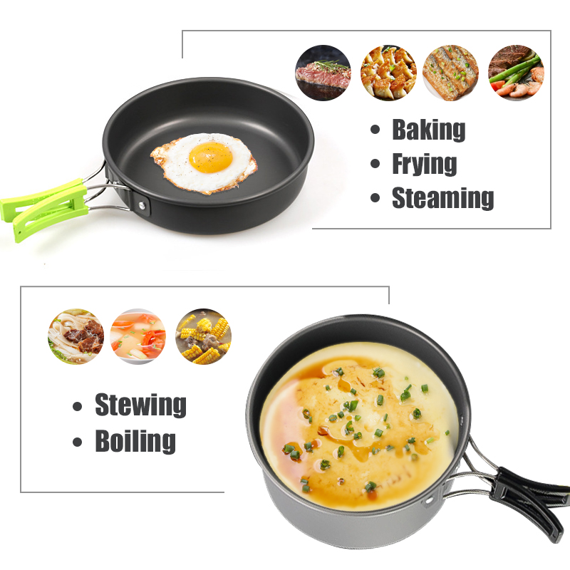 WESTTUNE Camping Cookware Kit  - Camping Cooking And Eating recension och pris