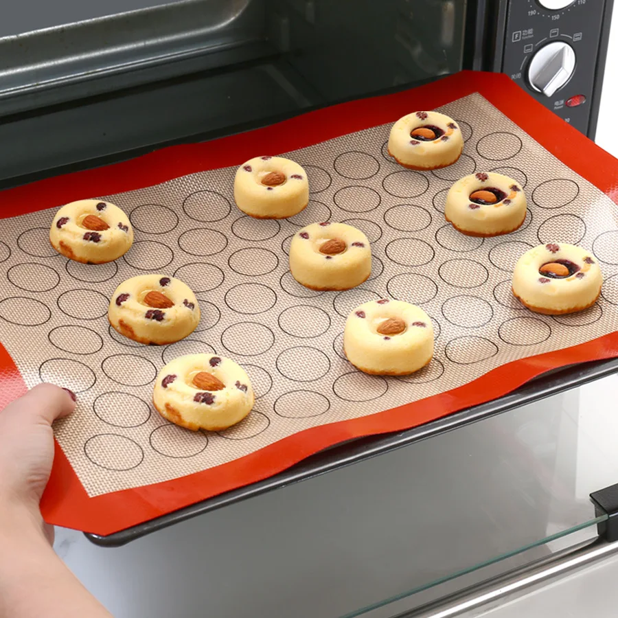 Non-stick Silicone Macaron Bak - Camping Cooking Mat recension och pris