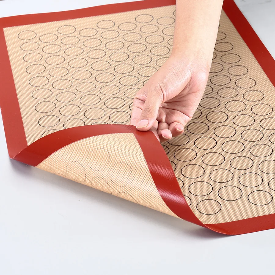 Non-stick Silicone Macaron Bak - Camping Cooking Mat recension och pris