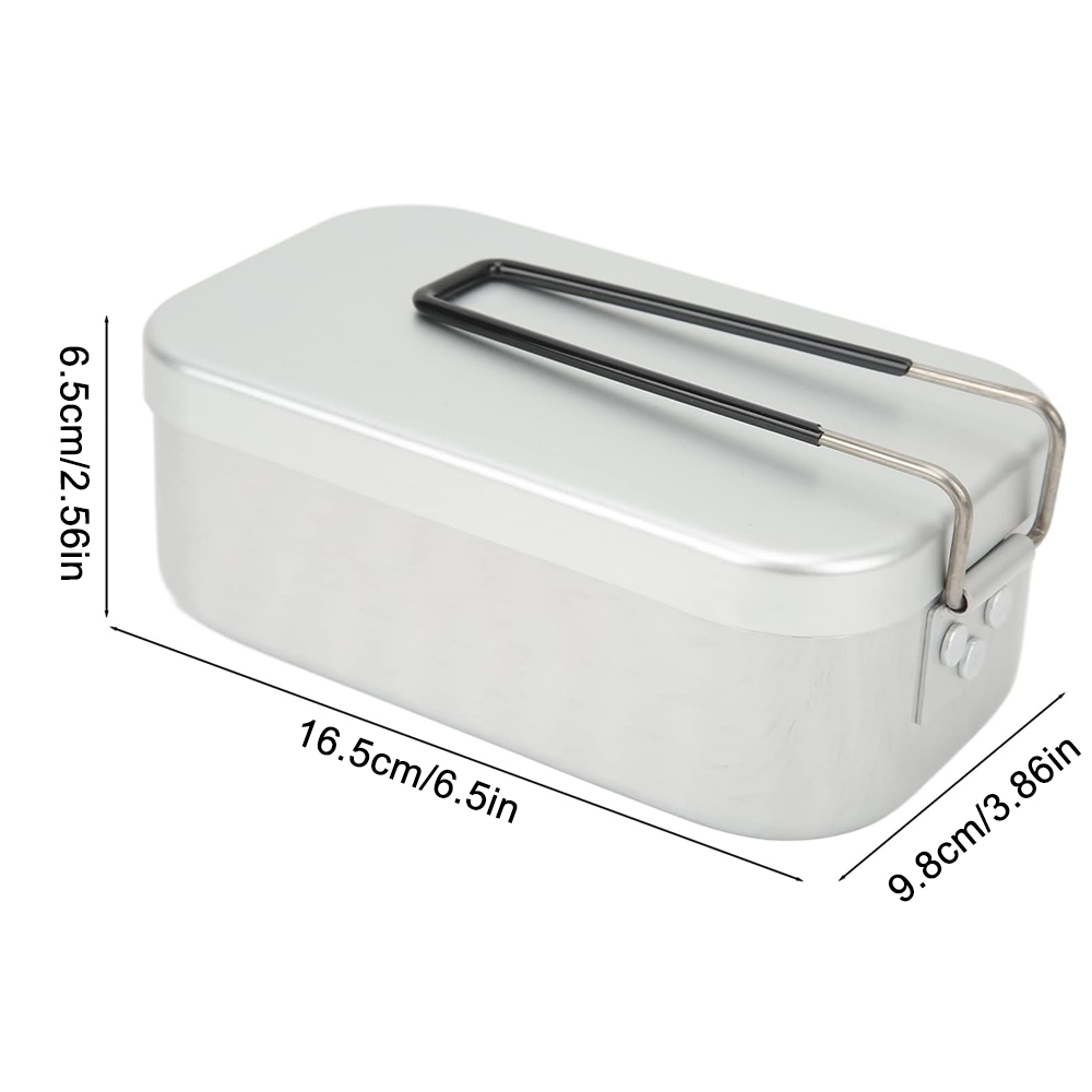 800ML Aluminum Lunch Boxes Out - Camping Cooking And Eating recension och pris