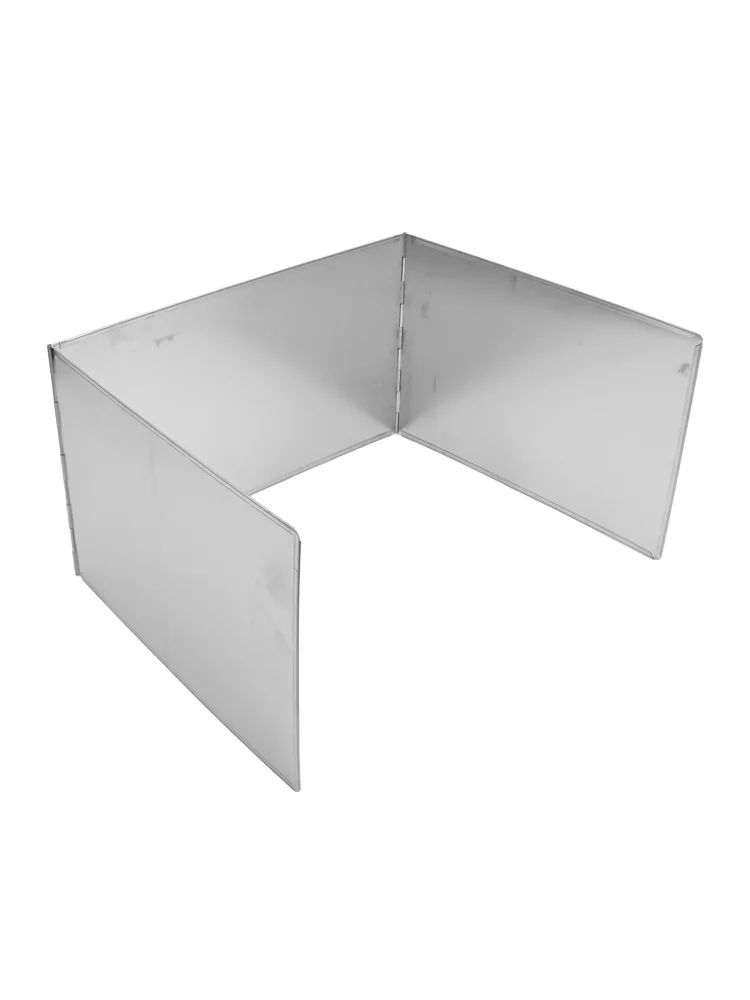 /Stainless /Steel /Foldable Ca - Camping Cooking Windbreak recension och pris