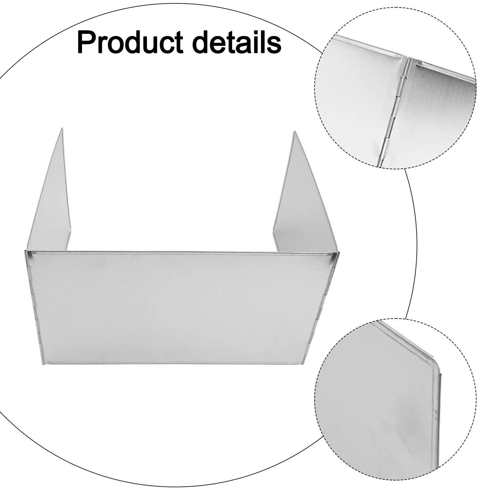 /Stainless /Steel /Foldable Ca - Camping Cooking Windbreak recension och pris