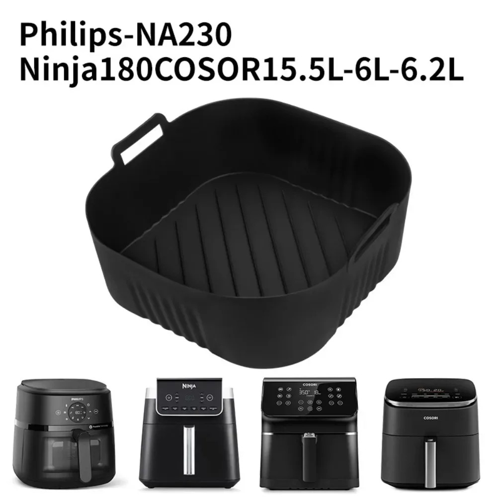 Silicone Air Fryer Mold Oil Fi - Camping Cooking Mat recension och pris