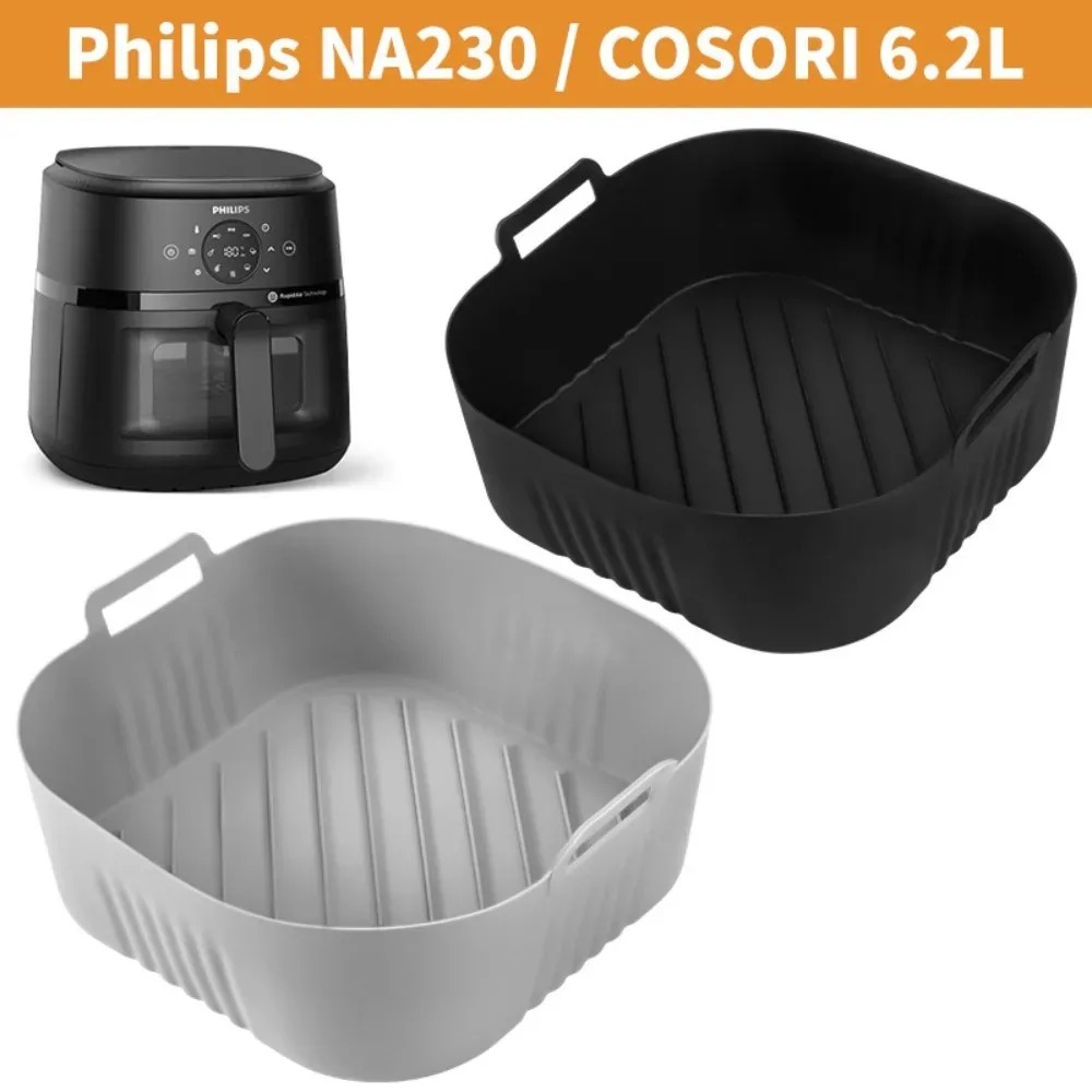Silicone Air Fryer Mold Oil Fi - Camping Cooking Mat recension och pris