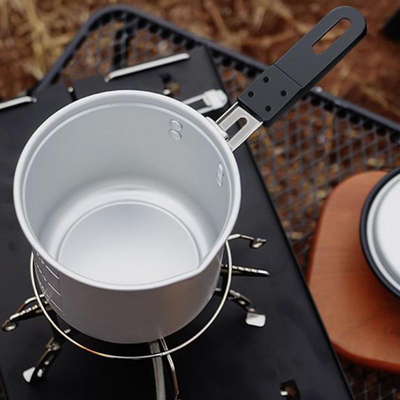 Foldable Camping Pot 700ml Alu - Camping Lightweight Cooking Pot recension och pris