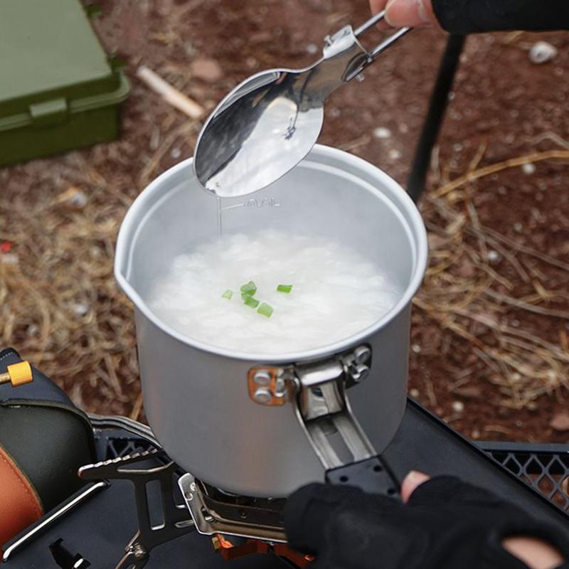 Foldable Camping Pot 700ml Alu - Camping Lightweight Cooking Pot recension och pris