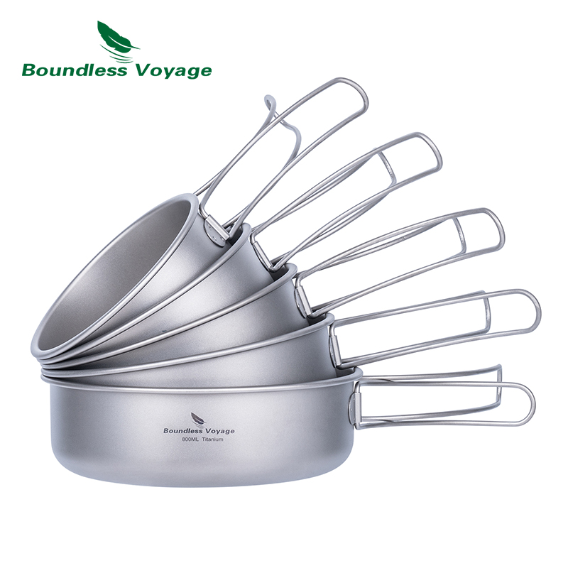 Boundless Voyage Titanium Bowl - Camping Cooking Cup recension och pris