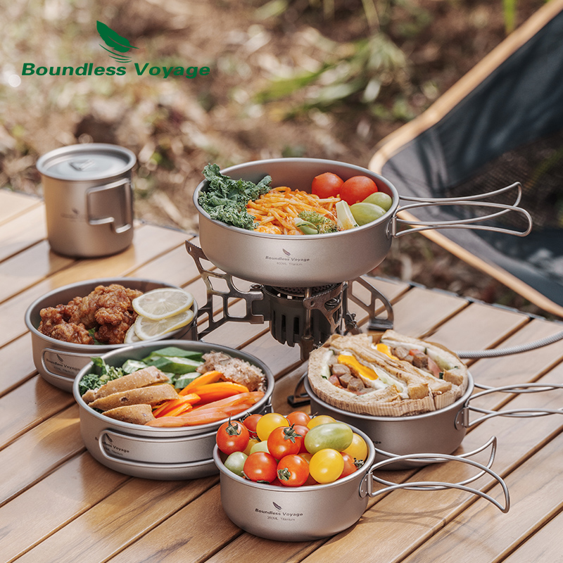 Boundless Voyage Titanium Bowl - Camping Cooking Cup recension och pris