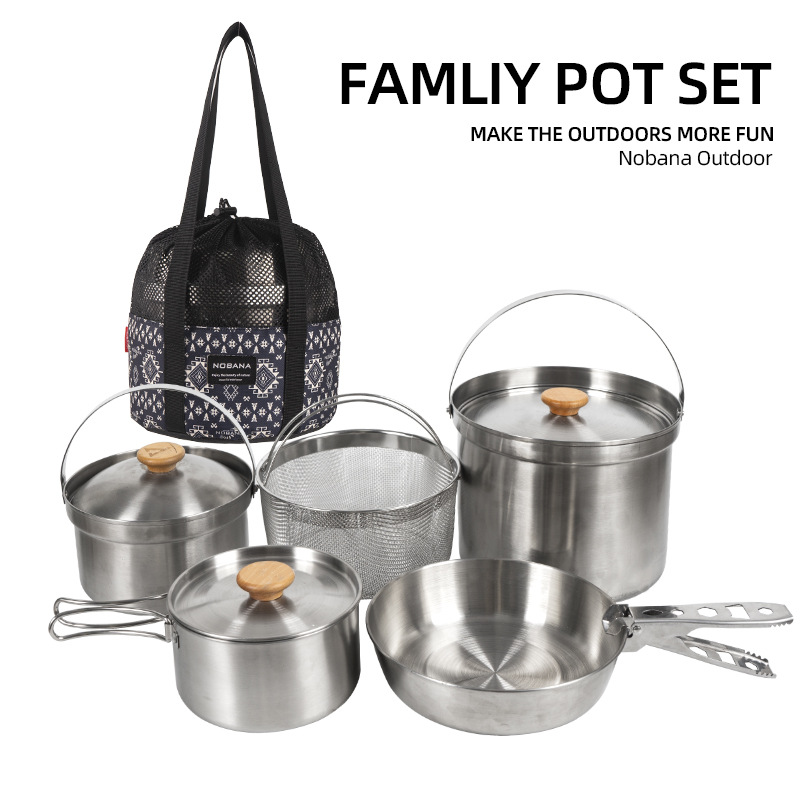 NOBANA Newest Outdoor Stainles - Camping Cooking Unit recension och pris