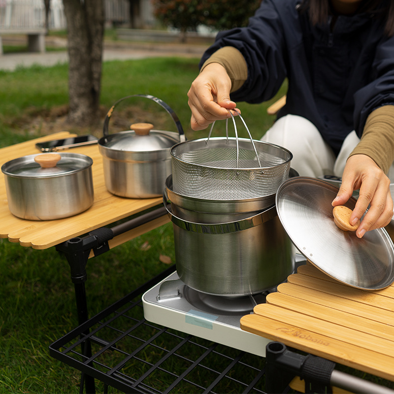 NOBANA Newest Outdoor Stainles - Camping Cooking Unit recension och pris