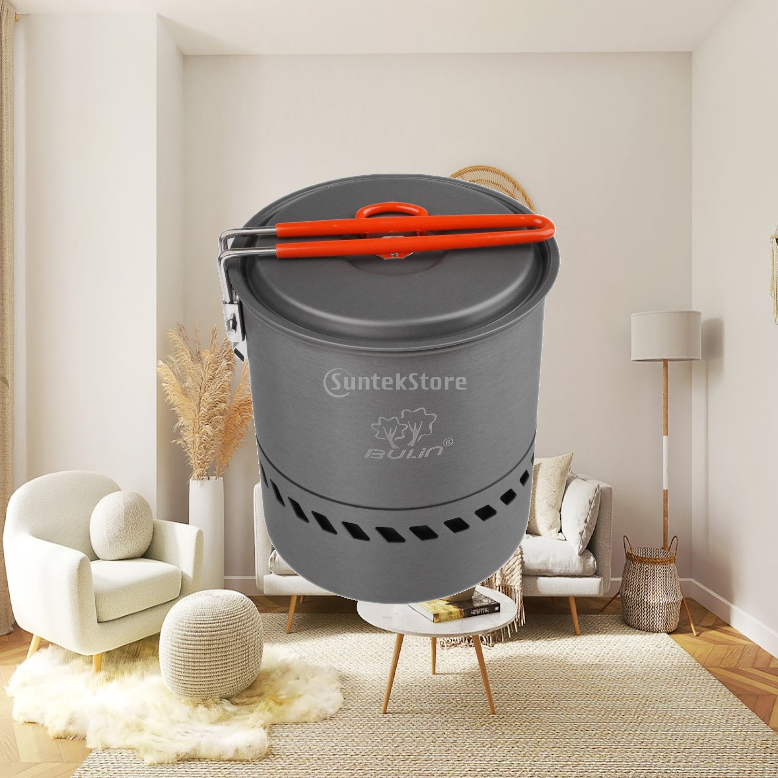 Aluminum Alloy Camping Pot Hea - Camping Lightweight Cooking Pot recension och pris