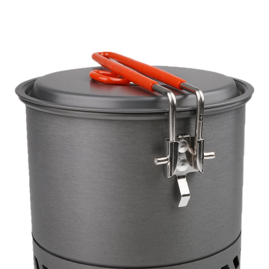 Aluminum Alloy Camping Pot Hea - Camping Lightweight Cooking Pot recension och pris