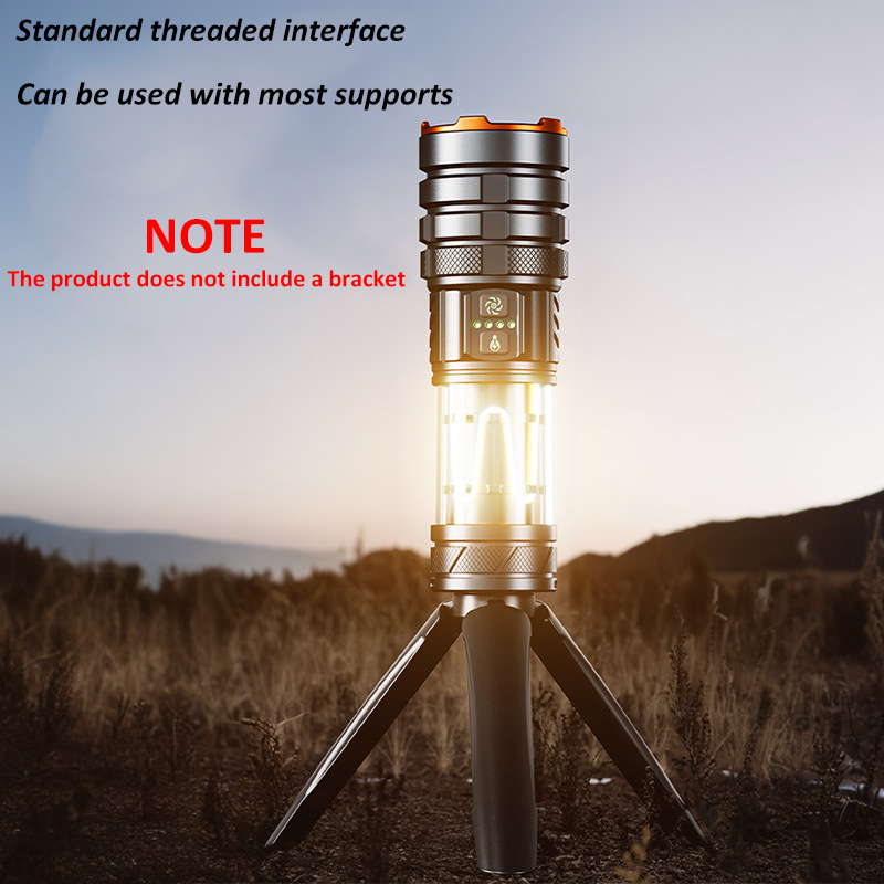 Outdoor Long Range Flashlight  - Camping Cooking Fish recension och pris