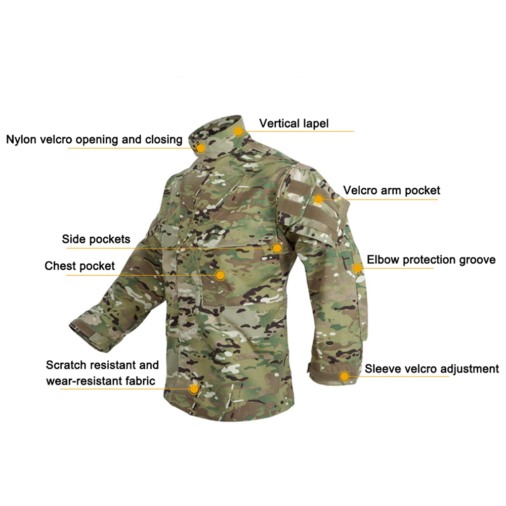 Men's Field Camouflage Clothin - Camping Cooking Windbreak recension och pris