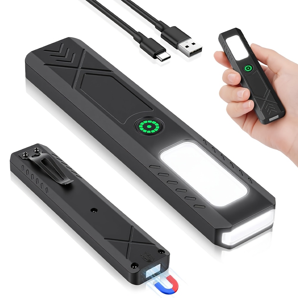 Rechargeable LED Handheld Flas - Camping Cooking Fish recension och pris