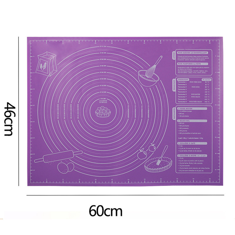 60*46cm Silicone Pastry Mat Ex - Camping Cooking Mat recension och pris
