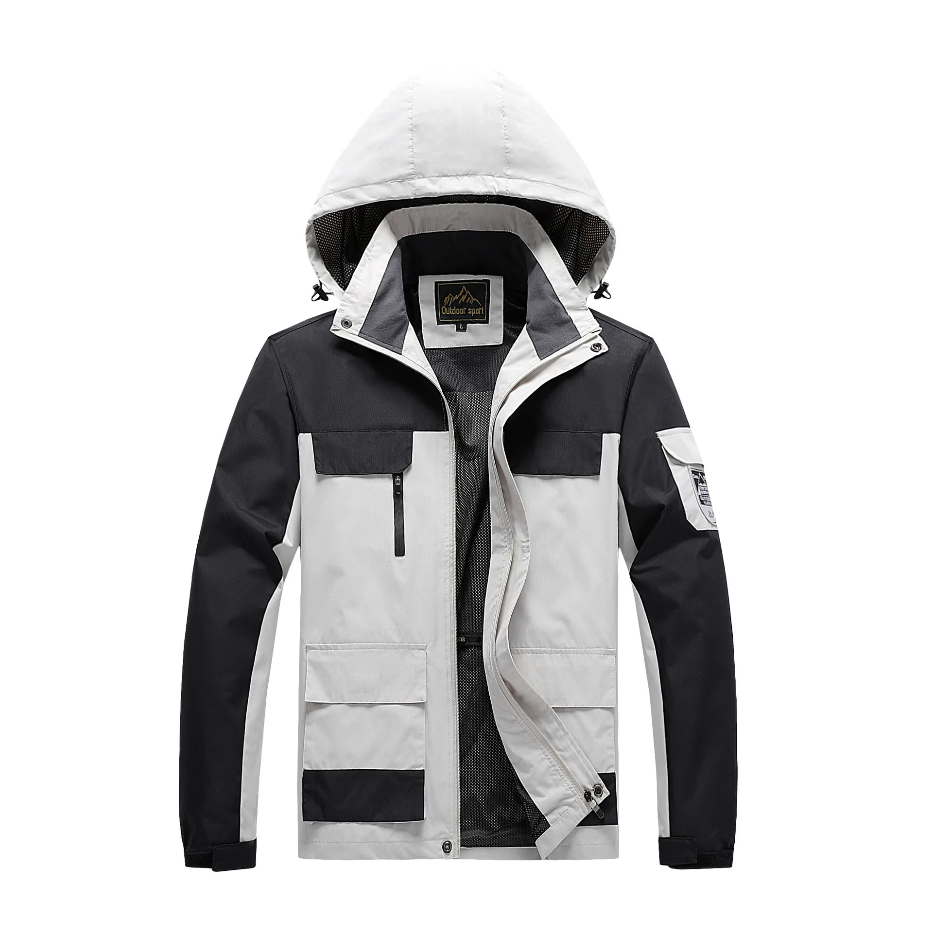 8XL Spring Autumn Jacket Women - Camping Cooking Windbreak recension och pris