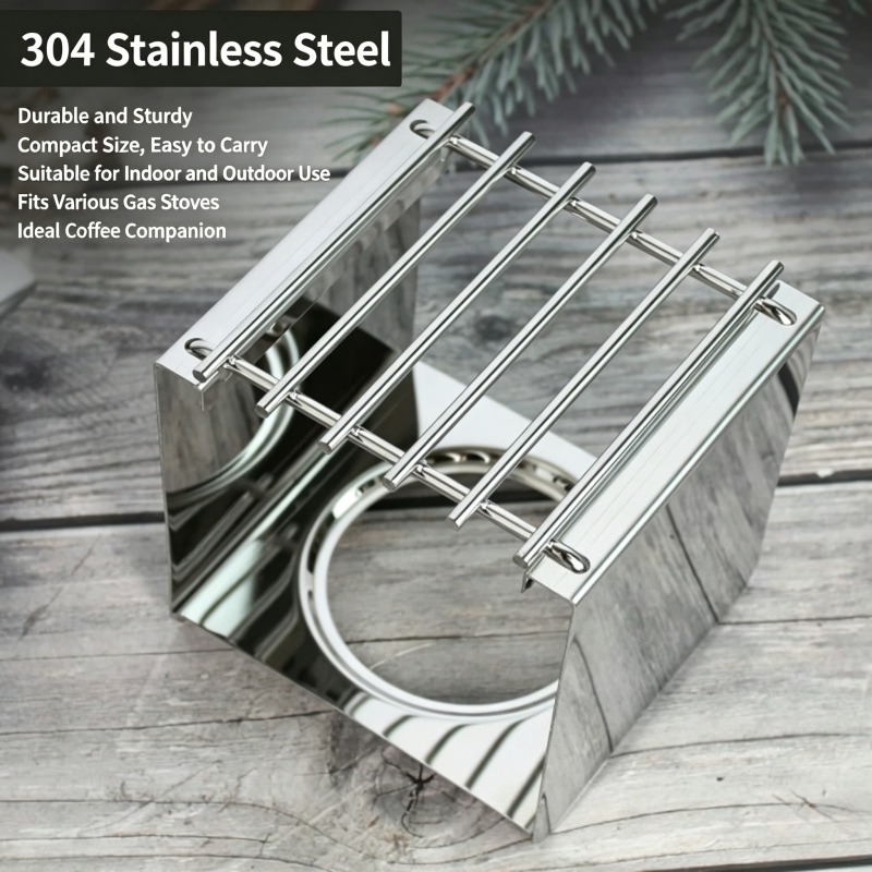 Stainless Steel Square Coffee  - Camping Cooking Utensils recension och pris