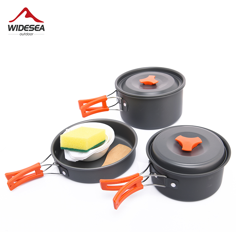 Widesea Camping Outdoor Cookwa - Quechua Camping Cooking Set recension och pris