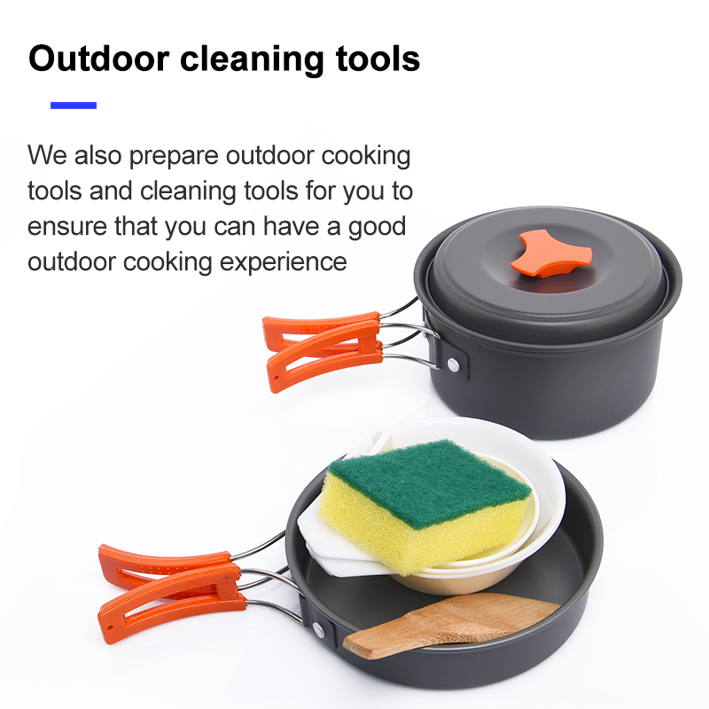 Widesea Camping Outdoor Cookwa - Quechua Camping Cooking Set recension och pris